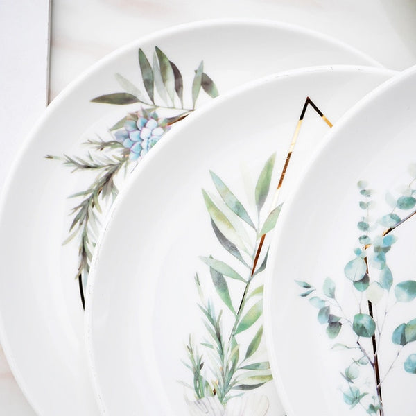 3pcs Dinner Plate  Dessert Dish