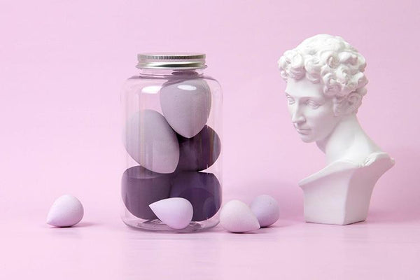 7PCS Pro Foundation Sponge Powder Jar