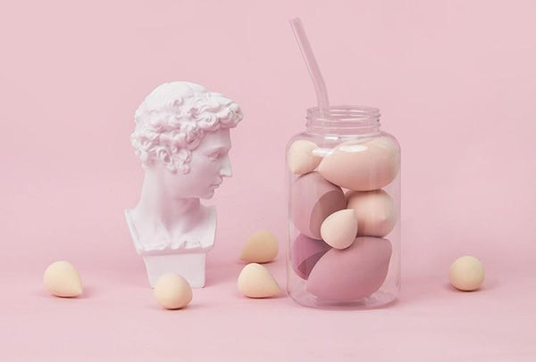 7PCS Pro Foundation Sponge Powder Jar