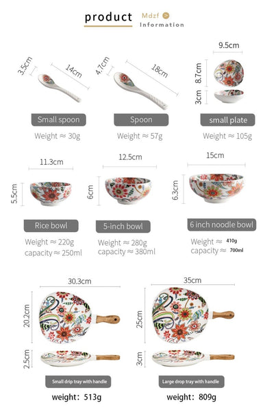 MDZF SWEETHOME Glaze Bowl