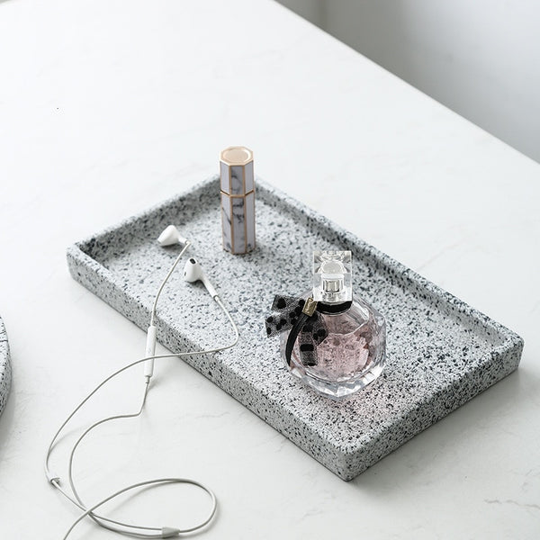 12-inch stonedish bathroom plate