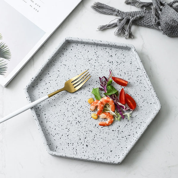 12-inch stonedish bathroom plate