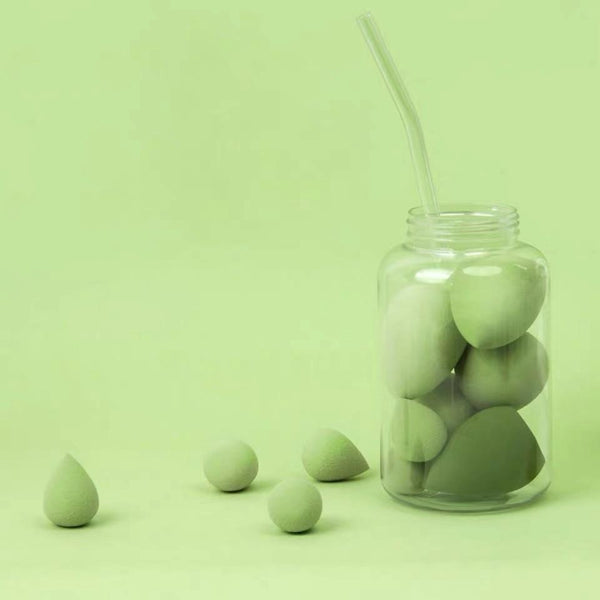 7PCS Pro Foundation Sponge Powder Jar