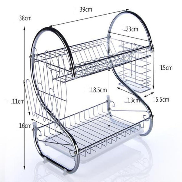 Large  Dish Drainer Drying Rack