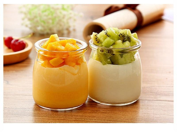 Glass Bottle Drinking Milk Jar