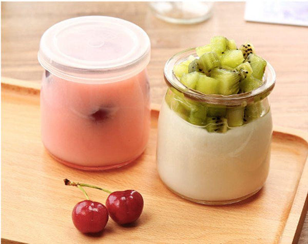 Glass Bottle Drinking Milk Jar