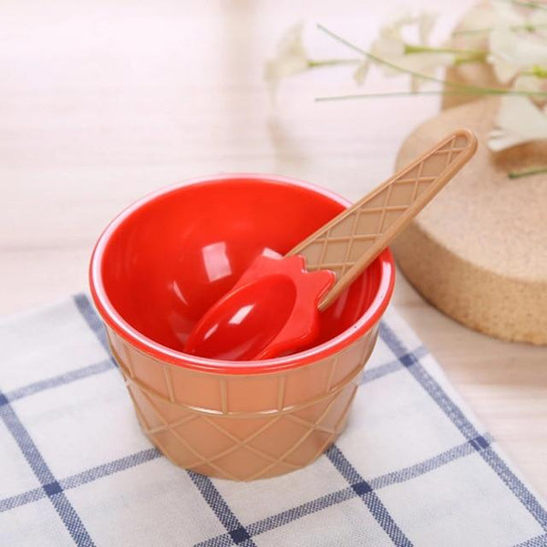 New Color Ice Cream Bowls