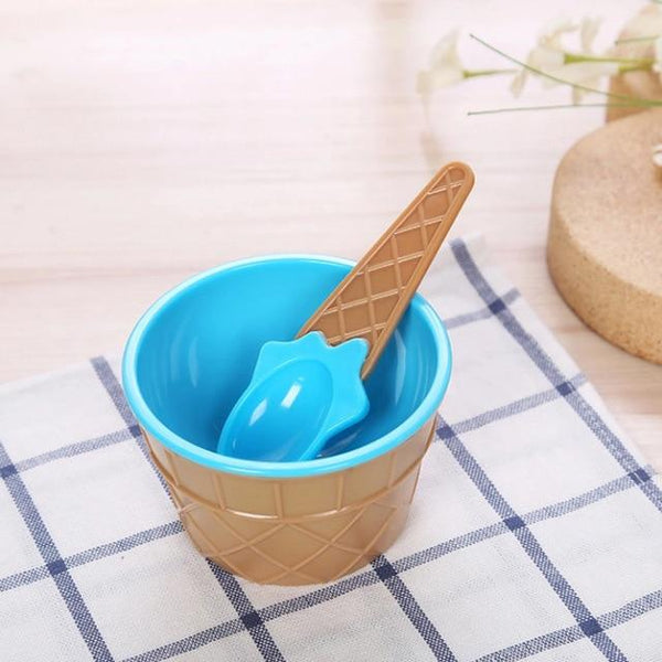 New Color Ice Cream Bowls
