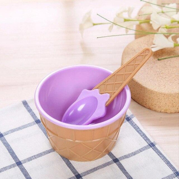 New Color Ice Cream Bowls