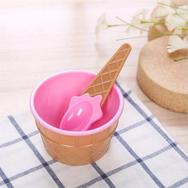 New Color Ice Cream Bowls