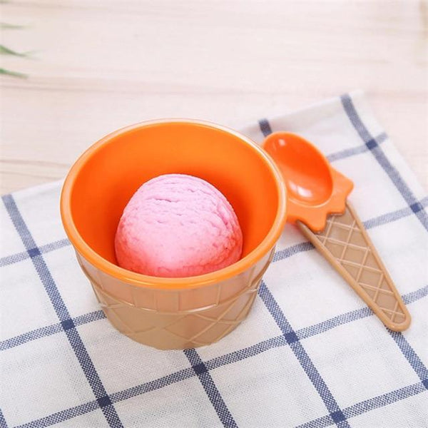 New Color Ice Cream Bowls