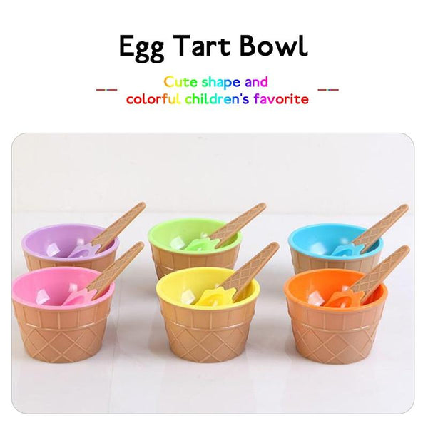 New Color Ice Cream Bowls