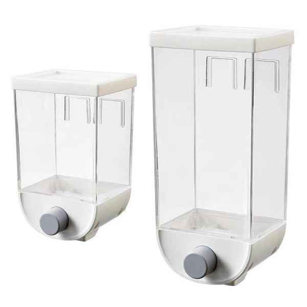 Transparent Grains Storage Jar