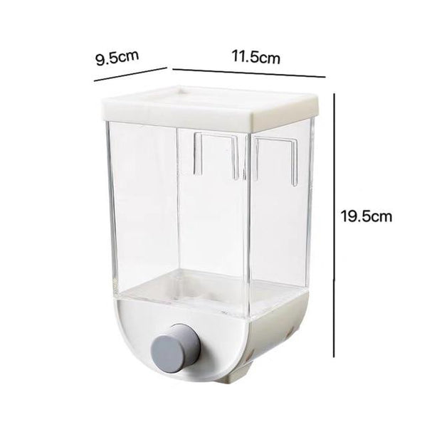 Transparent Grains Storage Jar
