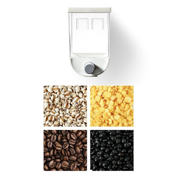 Transparent Grains Storage Jar