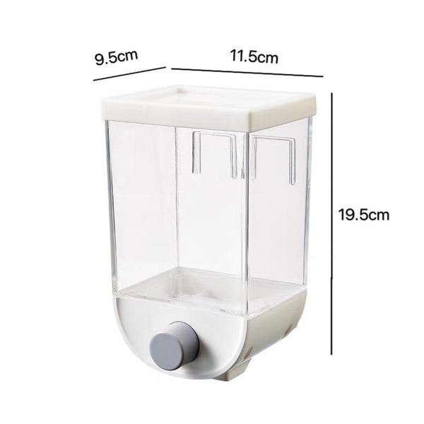 Transparent Grains Storage Jar