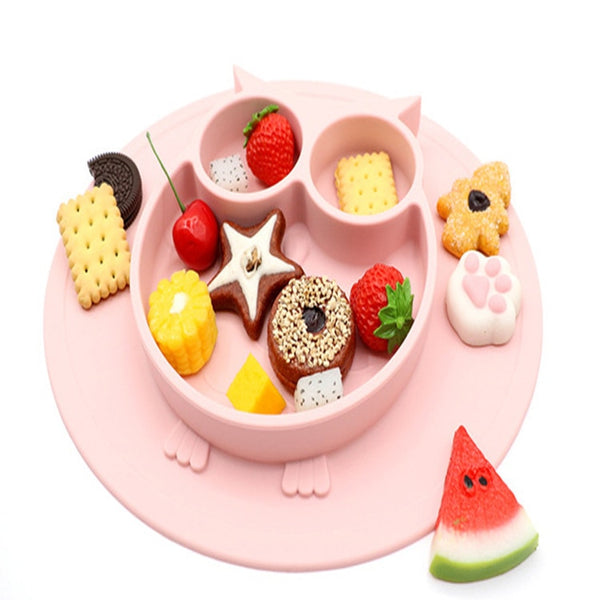 Baby plate dishes eating bowl