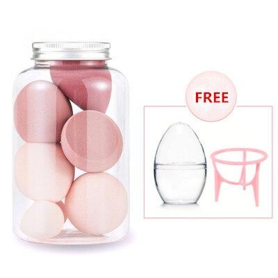7PCS Pro Foundation Sponge Powder Jar
