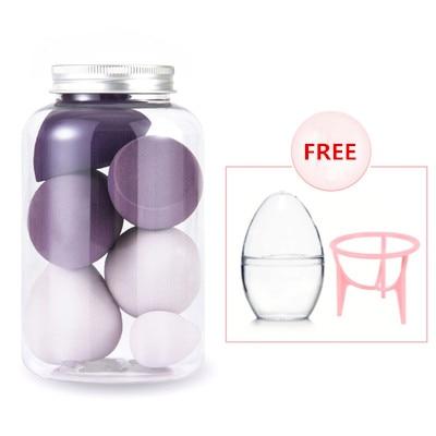 7PCS Pro Foundation Sponge Powder Jar