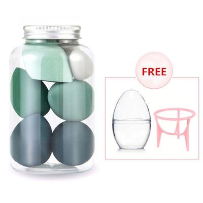 7PCS Pro Foundation Sponge Powder Jar