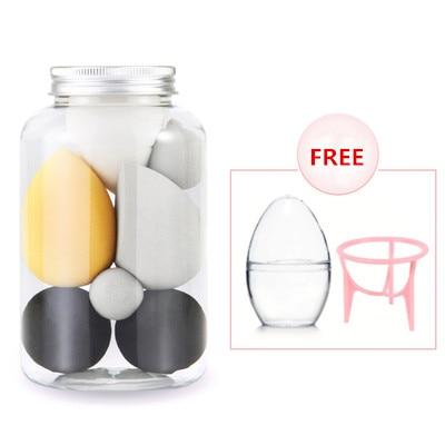 7PCS Pro Foundation Sponge Powder Jar