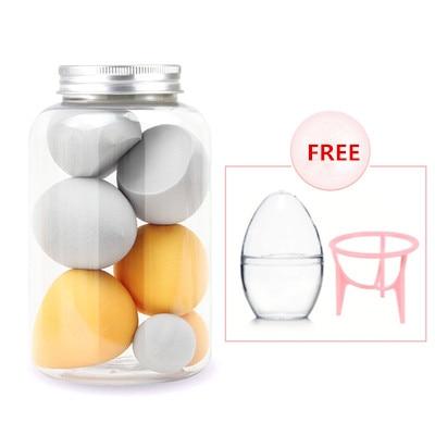 7PCS Pro Foundation Sponge Powder Jar