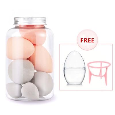 7PCS Pro Foundation Sponge Powder Jar