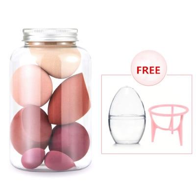 7PCS Pro Foundation Sponge Powder Jar