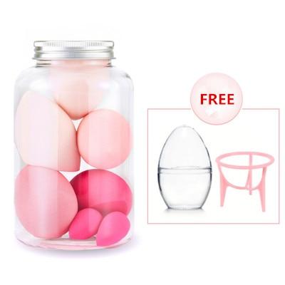 7PCS Pro Foundation Sponge Powder Jar