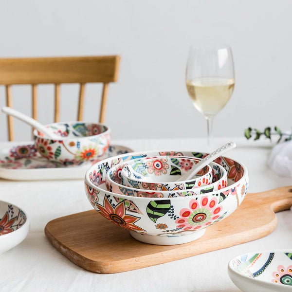 MDZF SWEETHOME Glaze Bowl