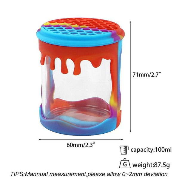 Honeybee Shape Refillable Storage Bottle Jar