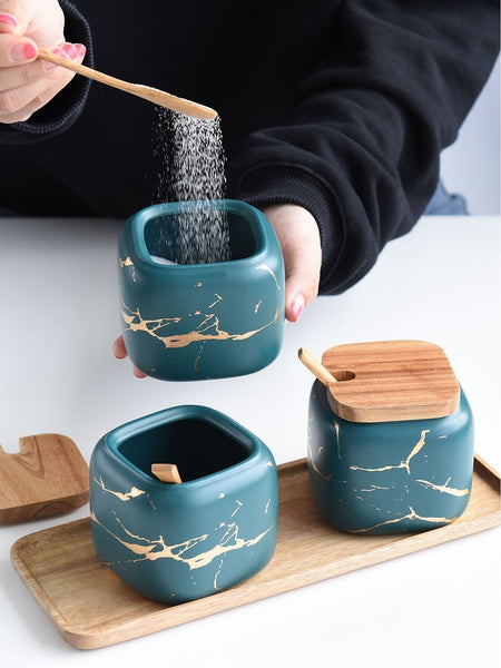 Marble Pattern Ceramic Kitchen