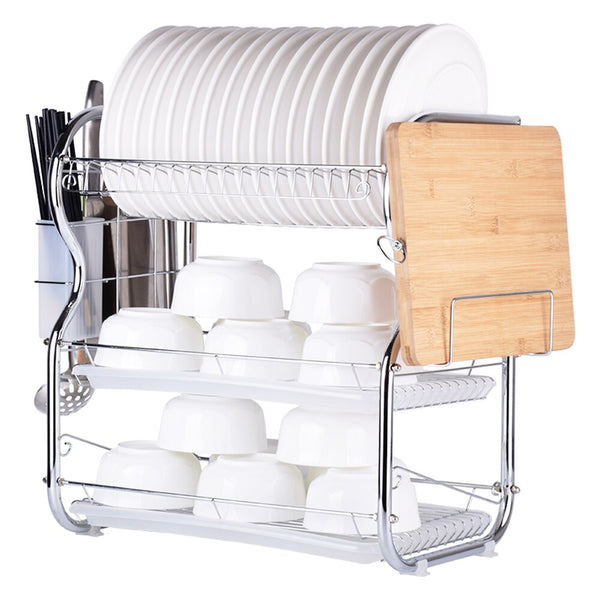 3-Tier Dish Rack Kitchen