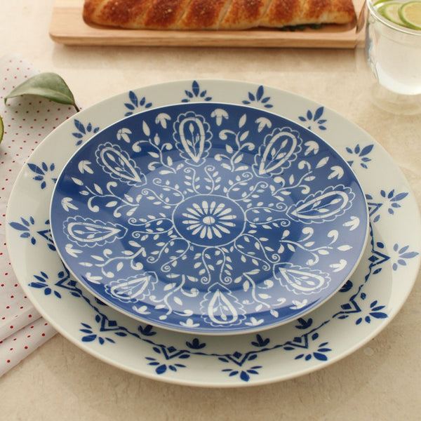 Dishes & Plates Kitchen  Flower Printed