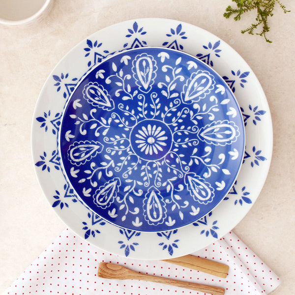 Dishes & Plates Kitchen  Flower Printed